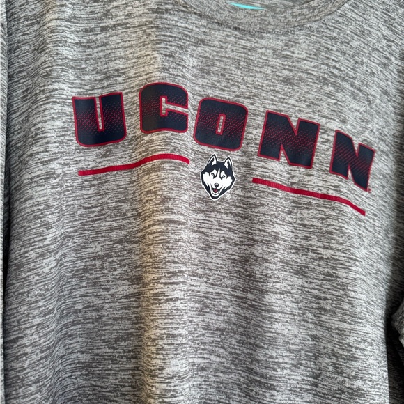 ☀️Gray UCONN Long Sleeve Shirt - Picture 4 of 4